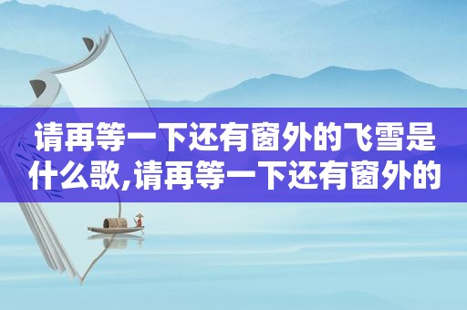 请再等一下还有窗外的飞雪是什么歌,请再等一下还有窗外的飞雪歌词