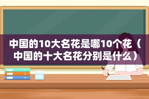 中国的10大名花是哪10个花（中国的十大名花分别是什么）