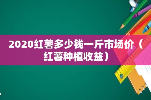 2020红薯多少钱一斤市场价（红薯种植收益）