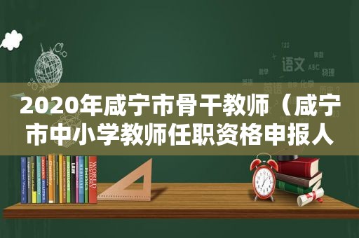 2020年咸宁市骨干教师（咸宁市中小学教师任职资格申报人员评前公示名单）