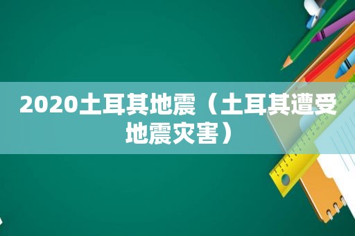 2020土耳其地震（土耳其遭受地震灾害）