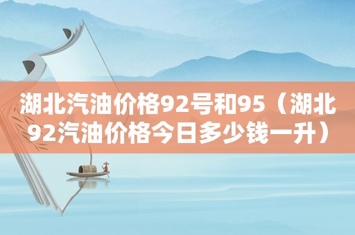 湖北汽油价格92号和95（湖北92汽油价格今日多少钱一升）