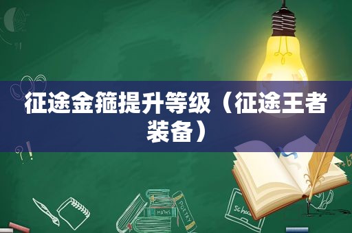 征途金箍提升等级（征途王者装备）