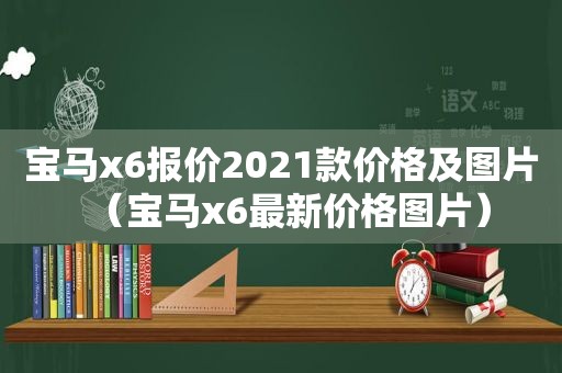 宝马x6报价2021款价格及图片（宝马x6最新价格图片）  第1张