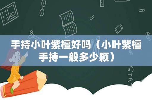 手持小叶紫檀好吗（小叶紫檀手持一般多少颗）