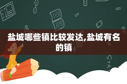 盐城哪些镇比较发达,盐城有名的镇