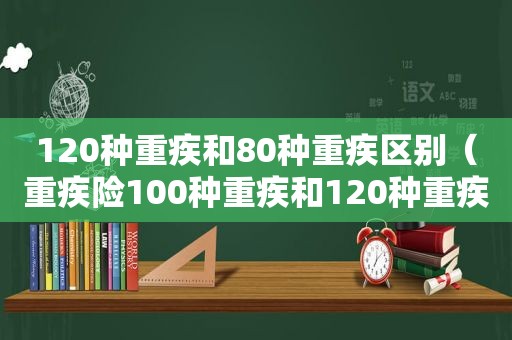 120种重疾和80种重疾区别（重疾险100种重疾和120种重疾）