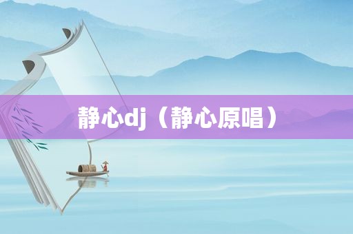 静心dj（静心原唱）