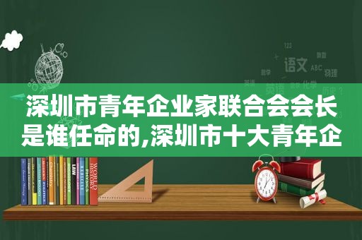 深圳市青年企业家联合会会长是谁任命的,深圳市十大青年企业家