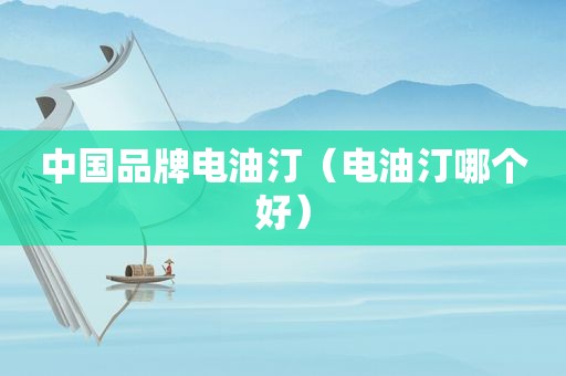 中国品牌电油汀（电油汀哪个好）