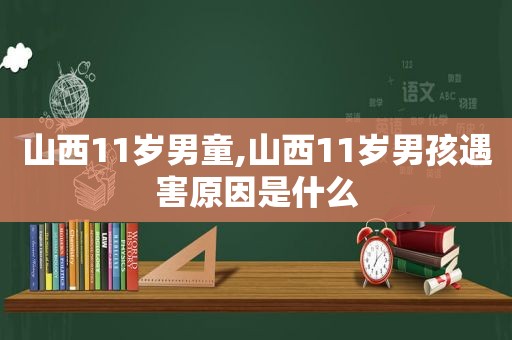 山西11岁男童,山西11岁男孩遇害原因是什么