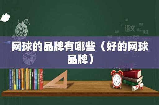 网球的品牌有哪些（好的网球品牌）