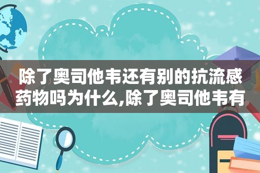 除了奥司他韦还有别的抗流感药物吗为什么,除了奥司他韦有其他抗流感病毒的药吗  第1张