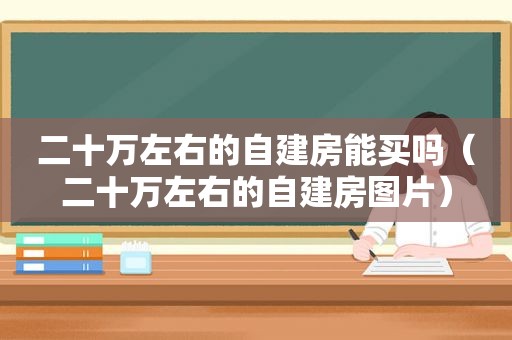 二十万左右的自建房能买吗（二十万左右的自建房图片）