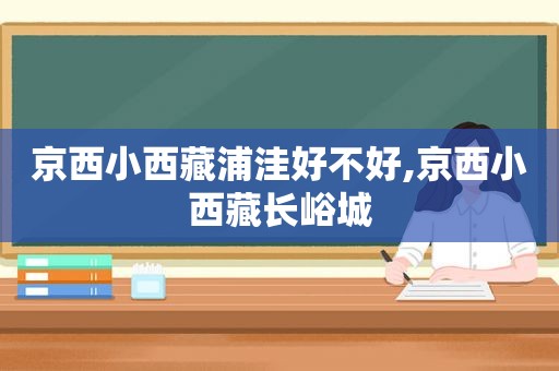 京西小 *** 浦洼好不好,京西小 *** 长峪城  第1张