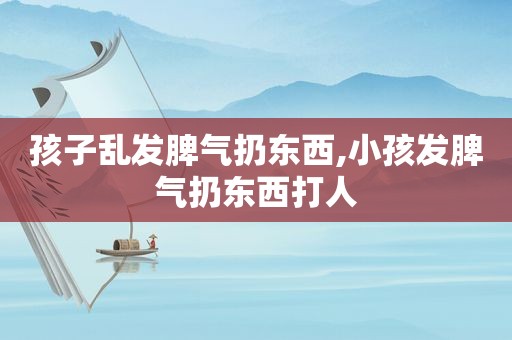 孩子乱发脾气扔东西,小孩发脾气扔东西打人