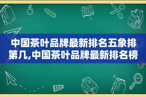 中国茶叶品牌最新排名五象排第几,中国茶叶品牌最新排名榜