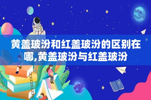 黄盖玻汾和红盖玻汾的区别在哪,黄盖玻汾与红盖玻汾