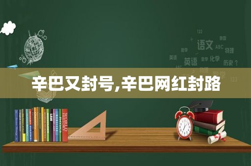 辛巴又封号,辛巴网红封路