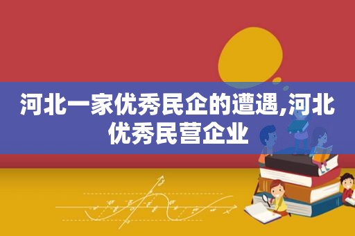 河北一家优秀民企的遭遇,河北优秀民营企业