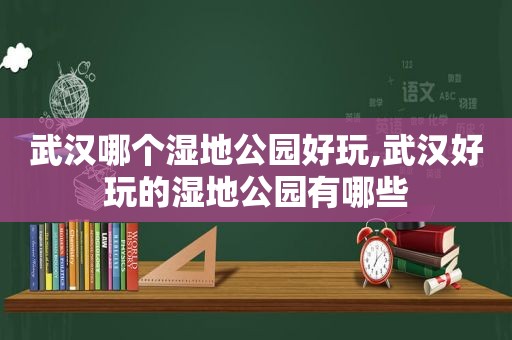 武汉哪个湿地公园好玩,武汉好玩的湿地公园有哪些