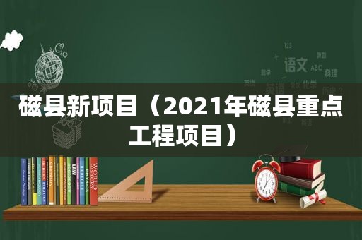 磁县新项目（2021年磁县重点工程项目）