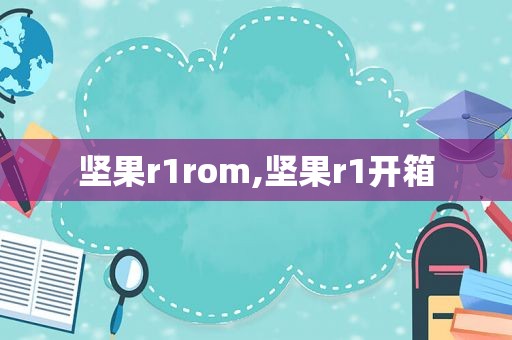 坚果r1rom,坚果r1开箱