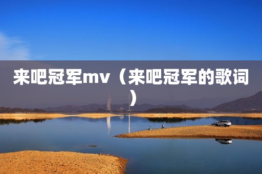 来吧冠军mv（来吧冠军的歌词）