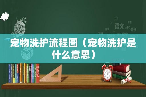 宠物洗护流程图（宠物洗护是什么意思）