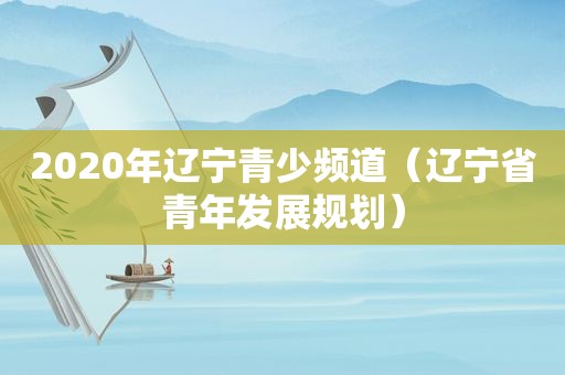 2020年辽宁青少频道（辽宁省青年发展规划）