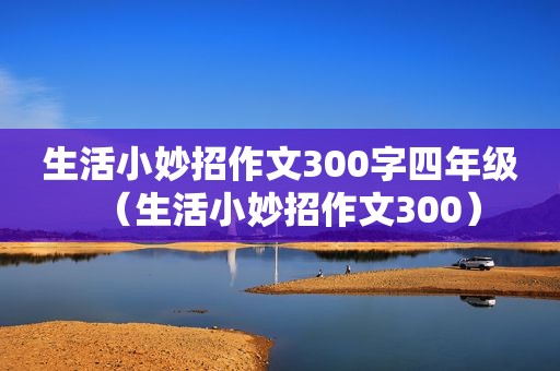 生活小妙招作文300字四年级（生活小妙招作文300）