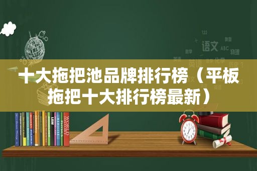 十大拖把池品牌排行榜（平板拖把十大排行榜最新）