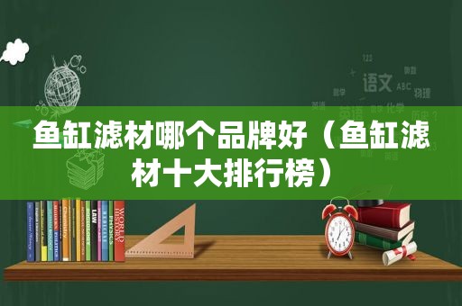 鱼缸滤材哪个品牌好（鱼缸滤材十大排行榜）