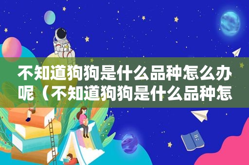 不知道狗狗是什么品种怎么办呢（不知道狗狗是什么品种怎么办）