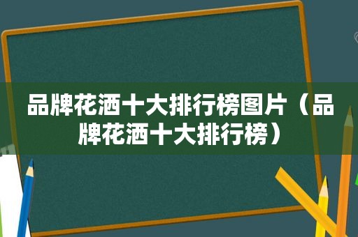 品牌花洒十大排行榜图片（品牌花洒十大排行榜）