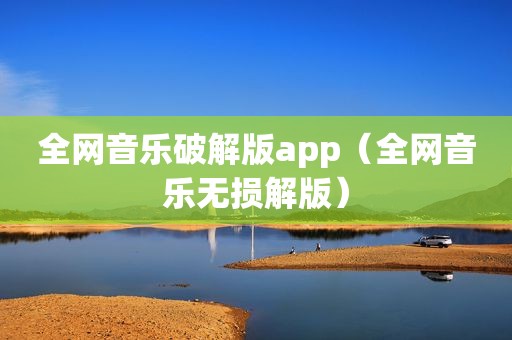 全网音乐绿色版app（全网音乐无损解版）