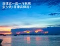 菲律宾一房一厅租房多少钱(菲律宾租房)