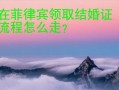 在菲律宾领取结婚证流程怎么走？