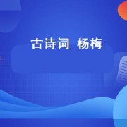古诗词 杨梅