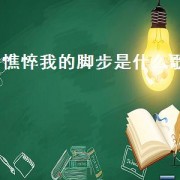 憔悴我的脚步是什么歌