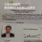 菲律宾ecc清关需要什么材料.ecc什么样子的？