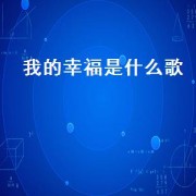 我的幸福是什么歌（我的幸福歌词）