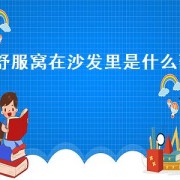 舒服窝在沙发里是什么歌