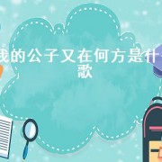 我的公子又在何方是什么歌（我的公子又在何方完整歌词）