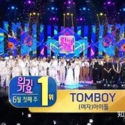 逆袭！没有出演的情况下，Gidle《TOMBOY》获人气歌谣一位