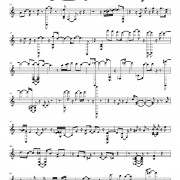 一生所爱手游《花与剑》一周年庆主题曲歌词，歌谱，简谱，吉他谱